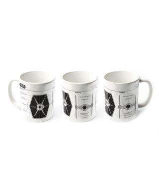 Star Wars Gwiezdne Wojny Myśliwiec TIE Szkic - kubek