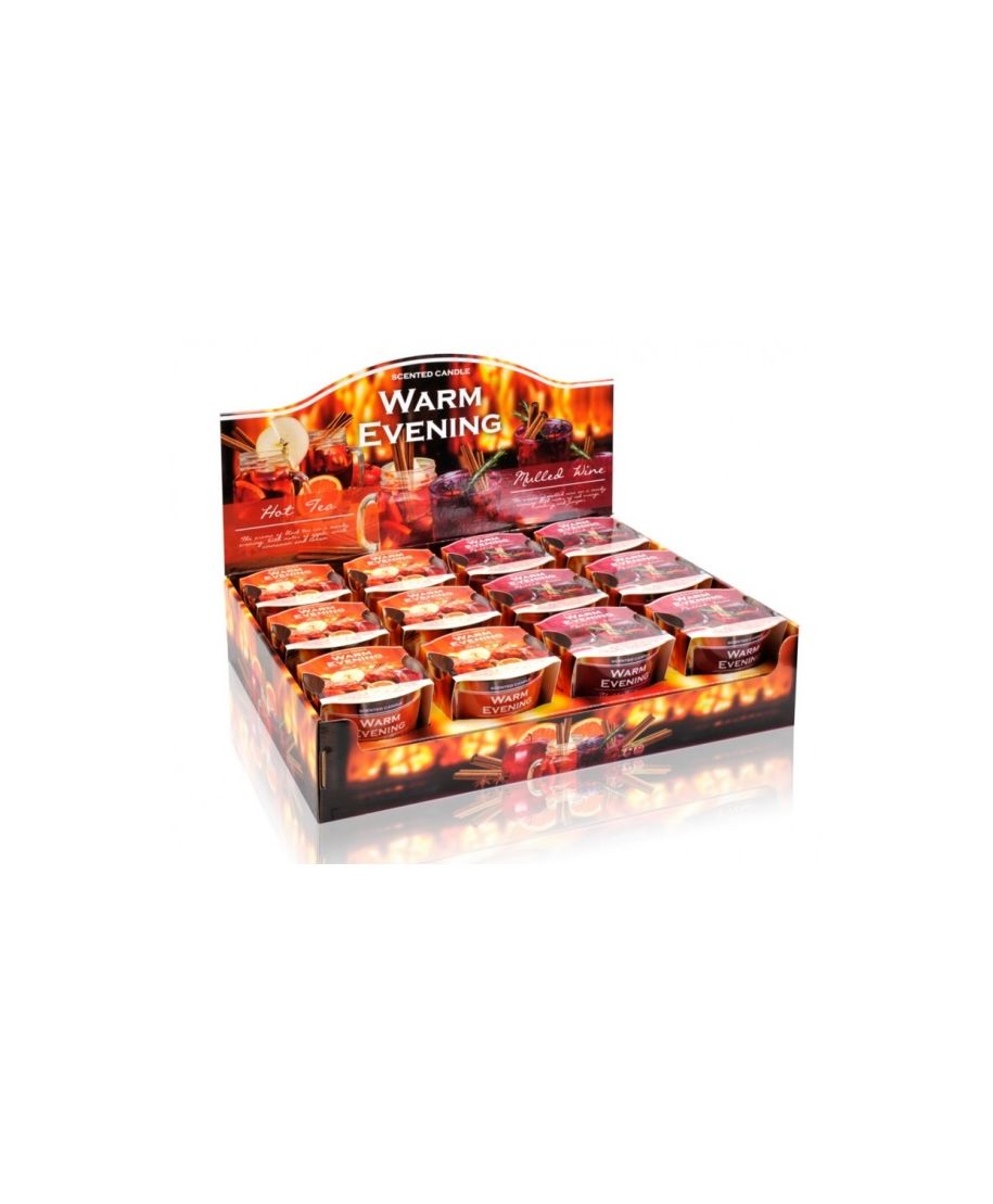 Świeca zapachowa w szkle MULED WARM HOTTEA 115g