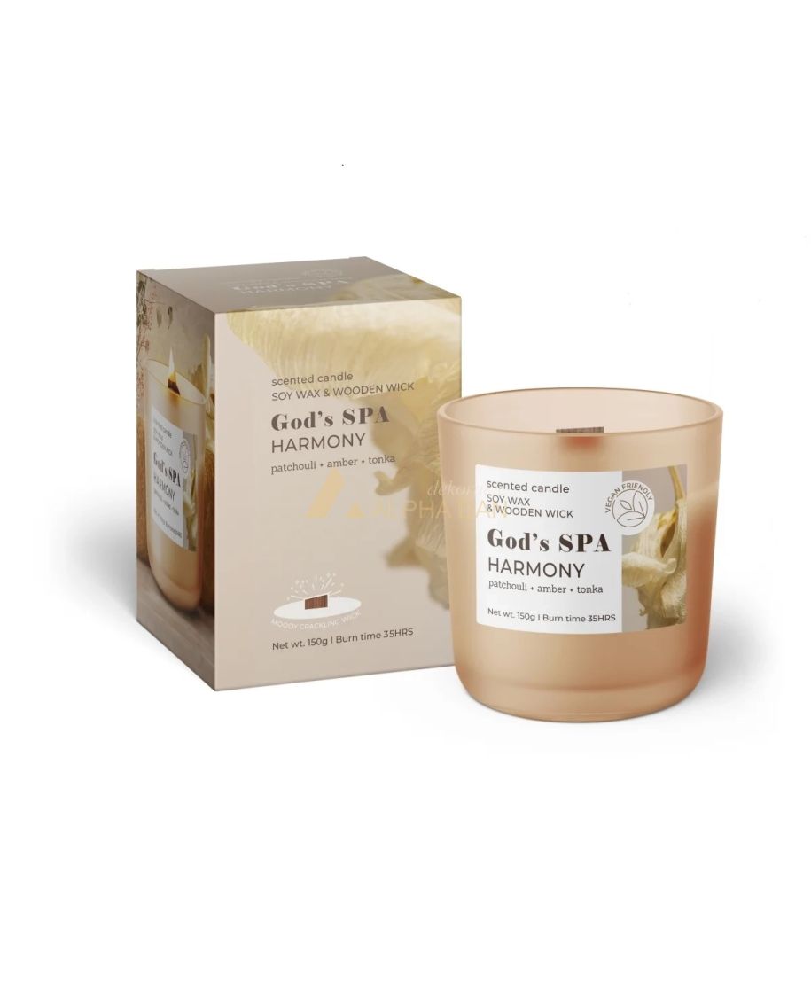Świeca zapachowa w szkle GODS SPA HARMONY 150g