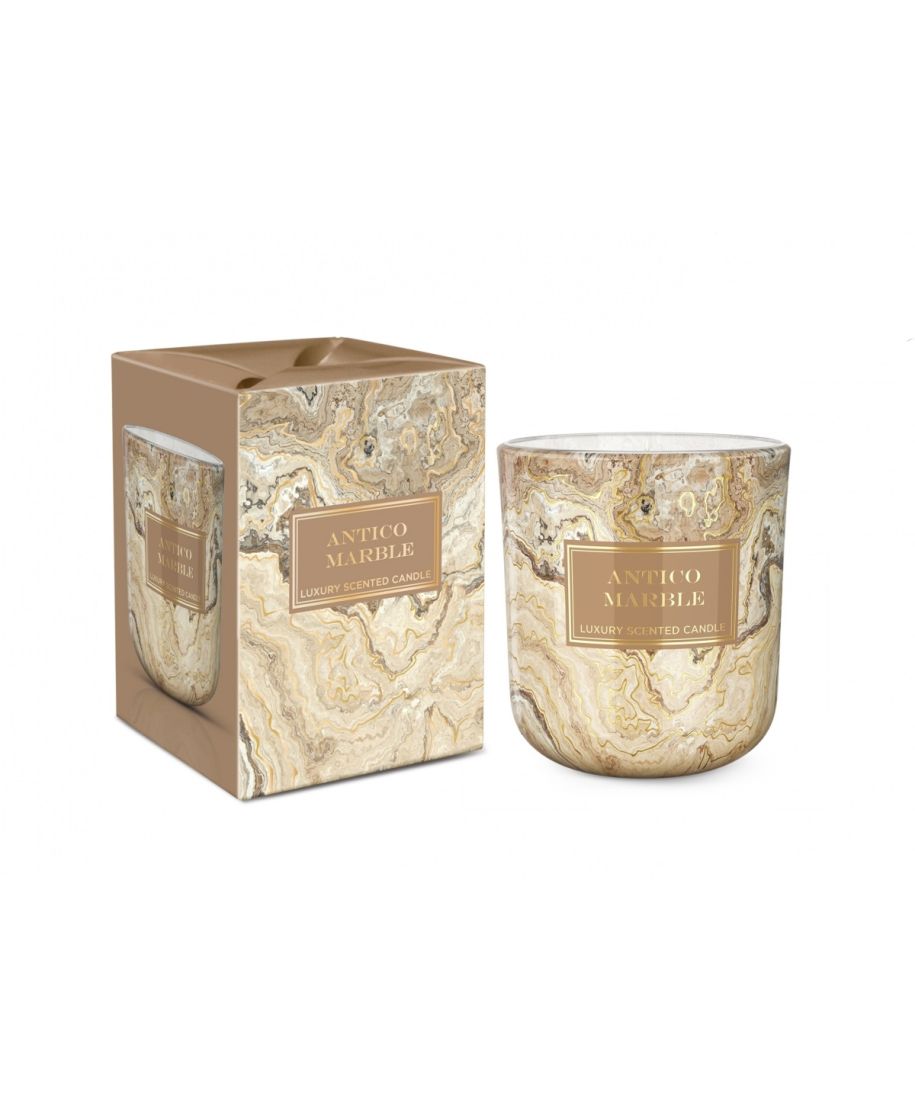 Świeca zapachowa w szkle MARBLE GOLDEN &ANTICO 150g ANTICO MARBLE