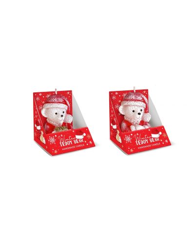 Świeca zapachowa FIGURKA WINTER TEDDY BEAR