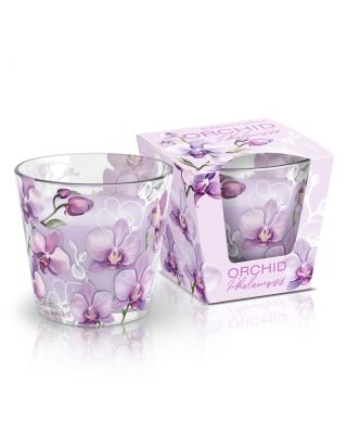 Świeca zapachowa w szkle ORCHID PHALAENOPSIS 115g
