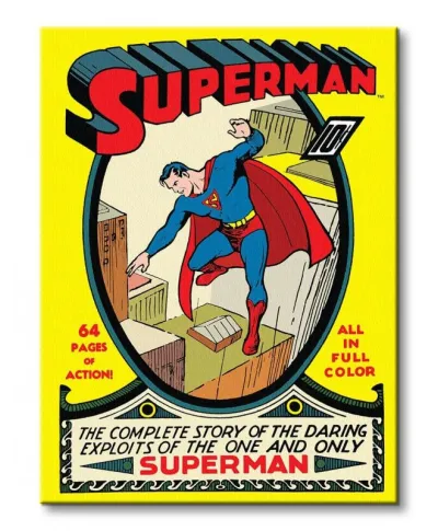 Superman (No.1) - Obraz na płótnie