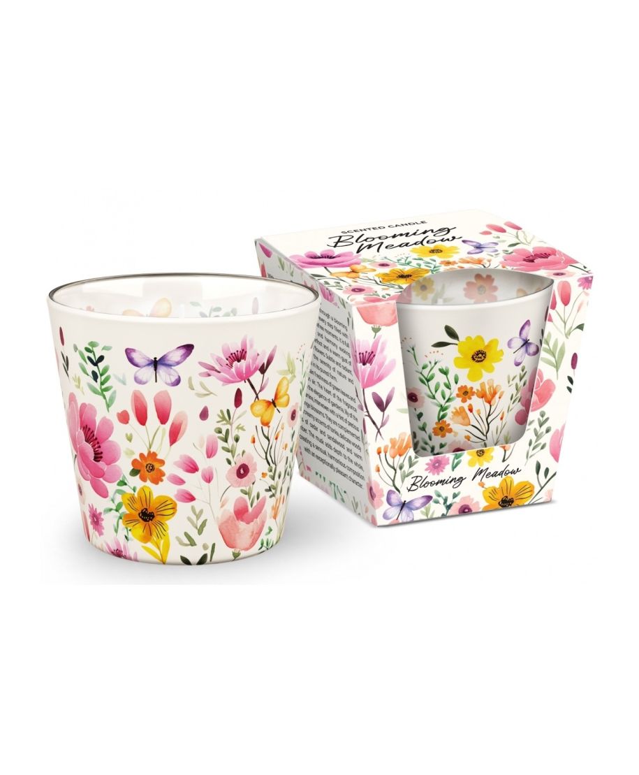 Świeca zapachowa w szkle BLOOMING MEADOW 115g
