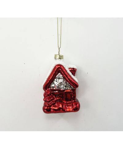 Bombka szklana 5,3x4,9x8,2cm