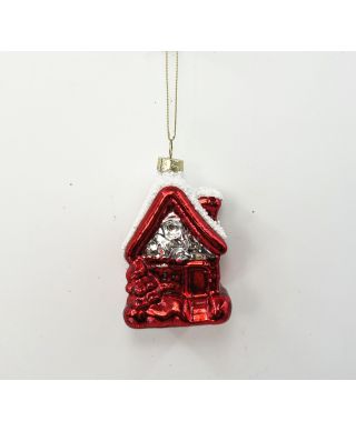 Bombka szklana 5,3x4,9x8,2cm