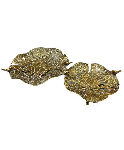 Komplet 2 tac metalowych 42x38x10/32x29x9cm