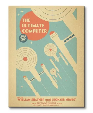Star Trek (The Ultimate Computer) - Obraz na płótnie