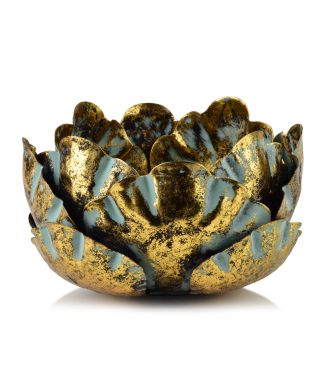 MILAGA Świecznik naczynie dekoracyjne 18x18x10cm