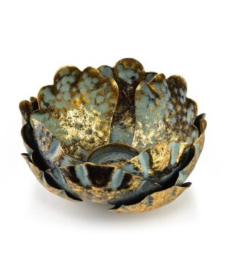 MILAGA Świecznik naczynie dekoracyjne 15x15x8cm