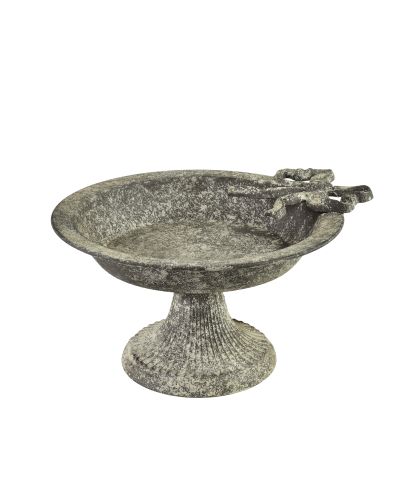 MILAGA Patera dekoracyjna 28x24,5x14 cmmetalowa kokarda