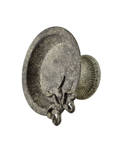 MILAGA Patera dekoracyjna 28x24,5x14 cmmetalowa kokarda