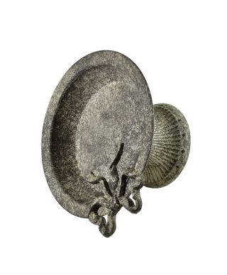 MILAGA Patera dekoracyjna 28x24,5x14 cmmetalowa kokarda