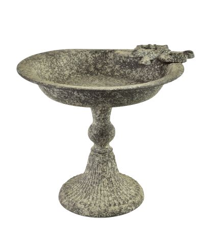 MILAGA Patera dekoracyjna 28x24,5x21 cmmetalowa kokarda