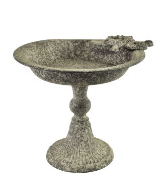 MILAGA Patera dekoracyjna 28x24,5x21 cmmetalowa kokarda