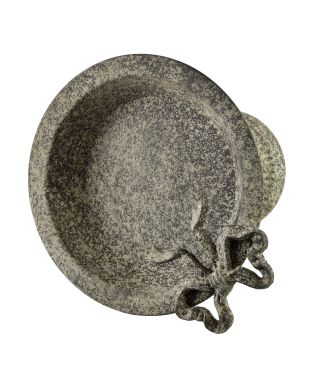MILAGA Patera dekoracyjna 28x24,5x21 cmmetalowa kokarda
