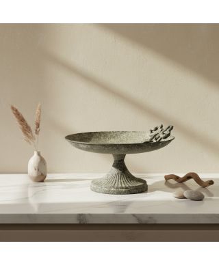 MILAGA Patera dekoracyjna 40x37,5x22 cm kokarda