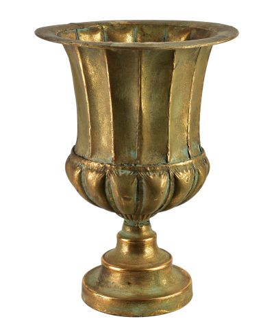 VIOLA Wazon metalowy dekoracyjny 26,5x26,5x37 cm