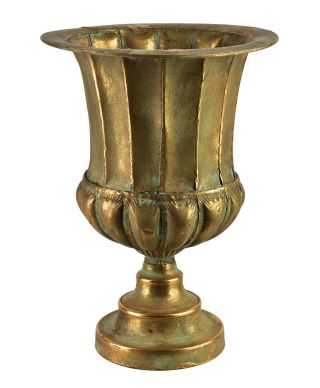 VIOLA Wazon metalowy dekoracyjny 26,5x26,5x37 cm
