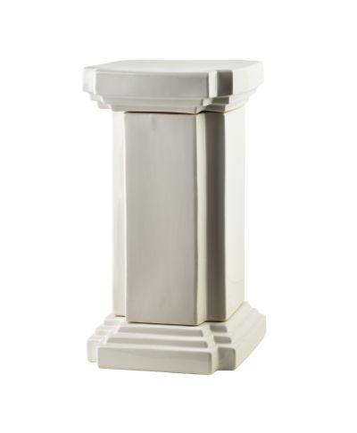 EVAM WHITE Postument 29x29x54,5cm