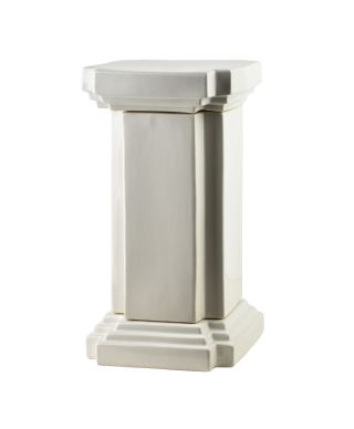 EVAM WHITE Postument 29x29x54,5cm