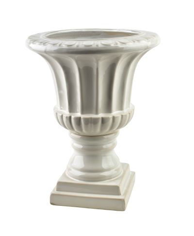 EVAM WHITE Kielich wazon 28,5x28,5x37cm