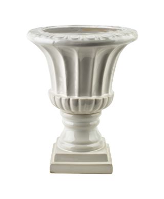 EVAM WHITE Kielich wazon 28,5x28,5x37cm