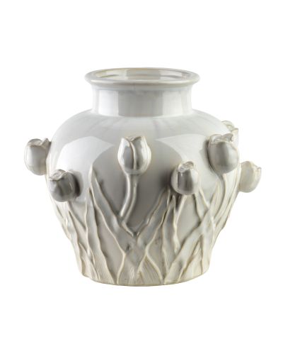 EVAM Wazon 27x26,5x23cm tulipany