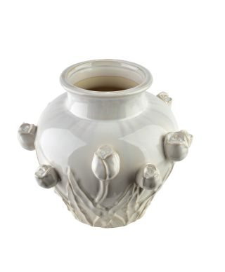 EVAM Wazon 27x26,5x23cm tulipany