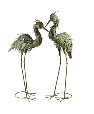 CEDRIC Figura metalowa PTAK 60x20x95cm