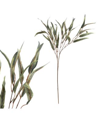 VIRIDIS Gałązka ozdobna LIŚCIE 80cm
