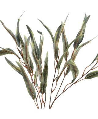 VIRIDIS Gałązka ozdobna LIŚCIE 80cm