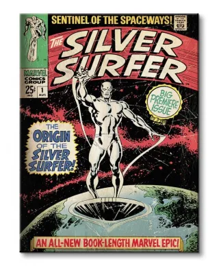 Silver Surfer (The Origin) - Obraz na płótnie