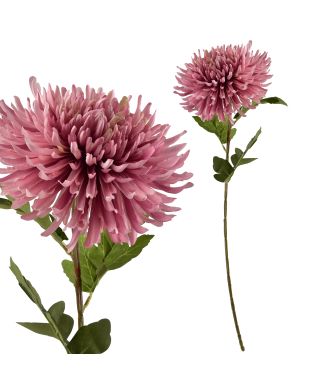 VIRIDIS Kwiat sztuczny CHRYZANTEMA 75cm