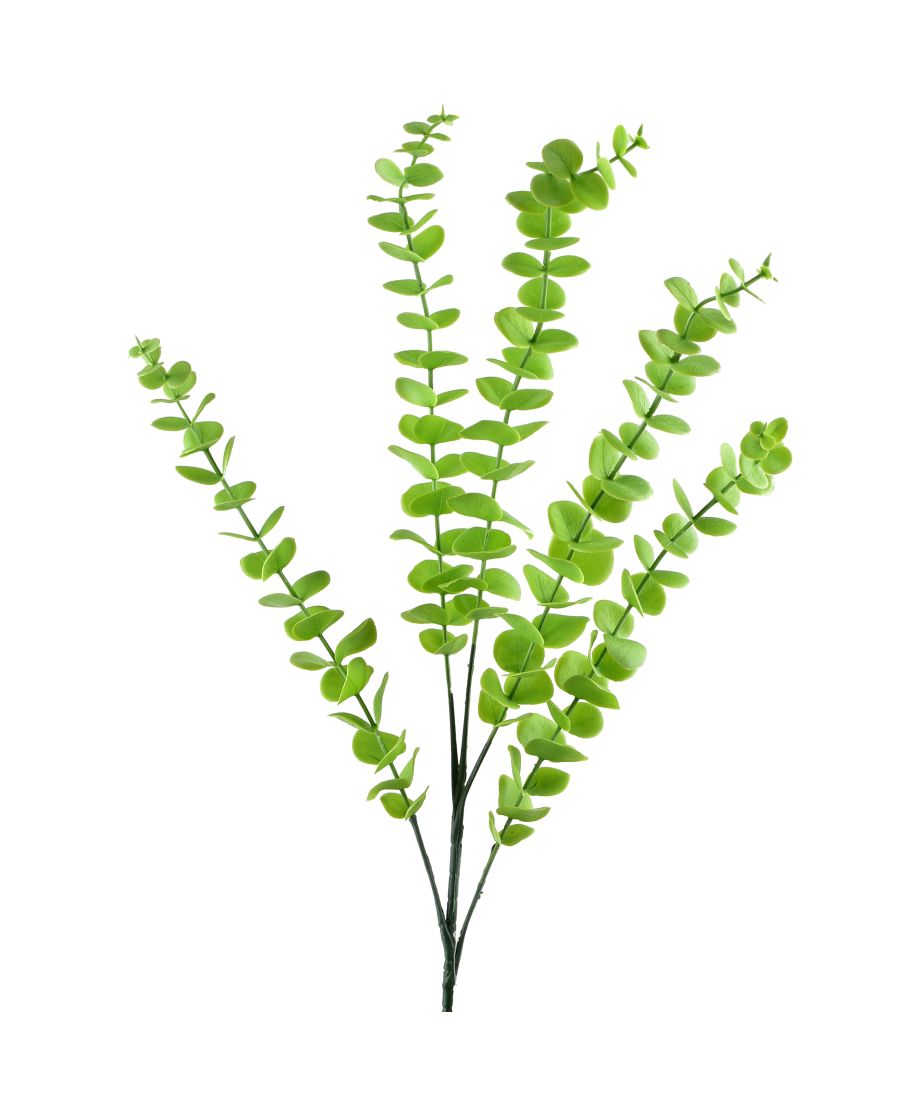 VIRIDIS Kwiat sztuczny Eukaliptus 80cm