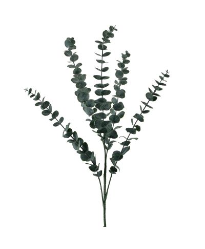 VIRIDIS Kwiat sztuczny Eukaliptus 80cm