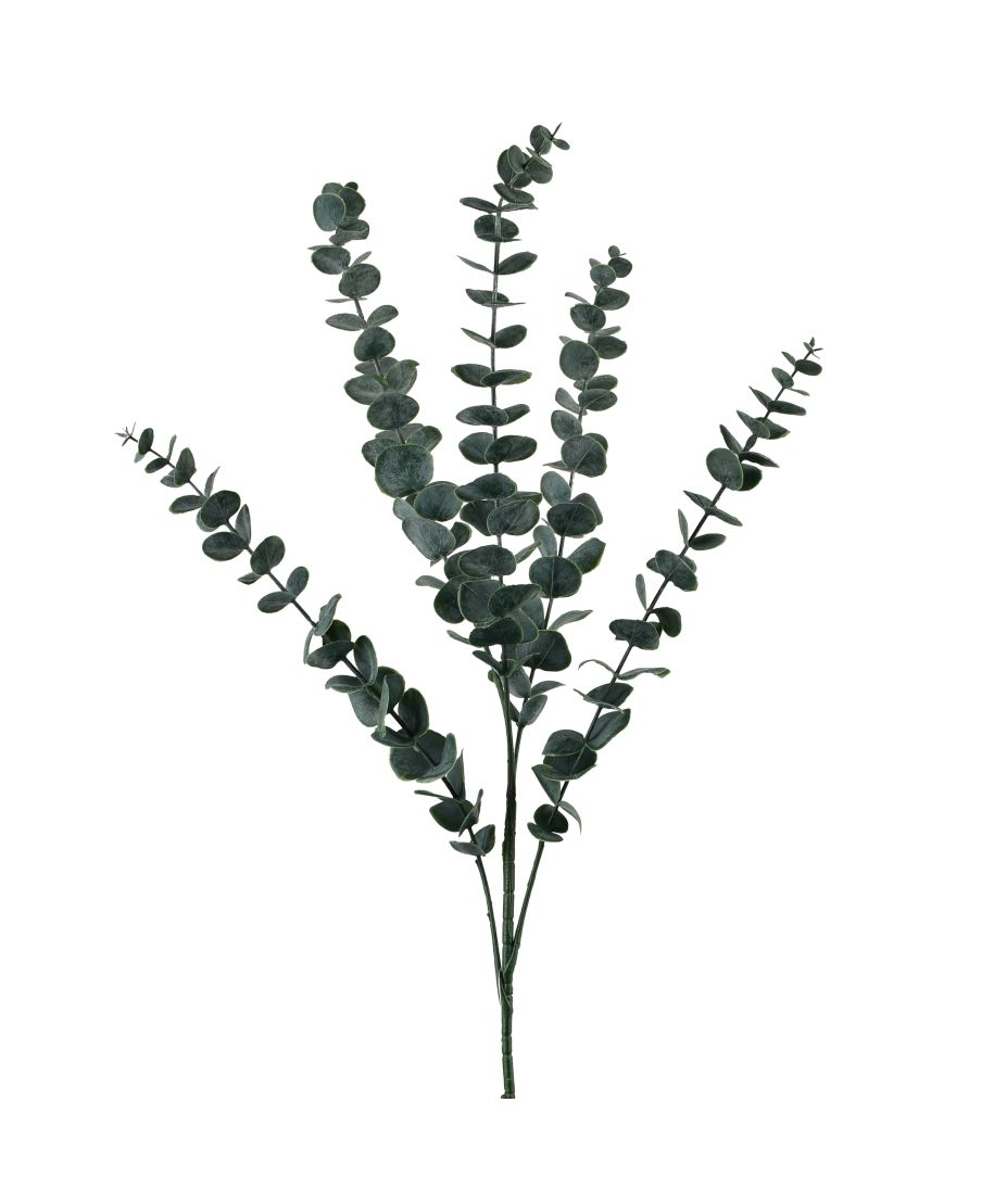 VIRIDIS Kwiat sztuczny Eukaliptus 80cm