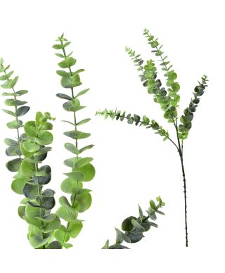 VIRIDIS Kwiat sztuczny Eukaliptus 80cm