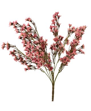 VIRIDIS Bukiet kwiatów sztucznych 55cm różowe