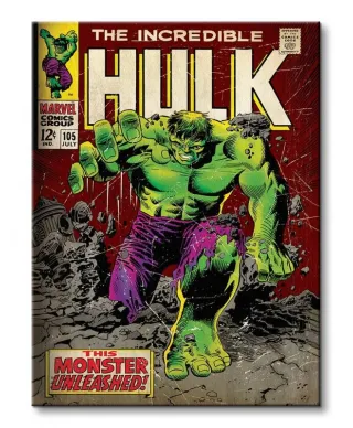 Incredible Hulk (Monster Unleashed) - Obraz na płótnie