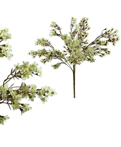 VIRIDIS Bukiet kwiatów sztucznych 55cm białe