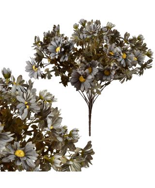 VIRIDIS Bukiet kwiatów sztucznych MARGARETKI 45cm