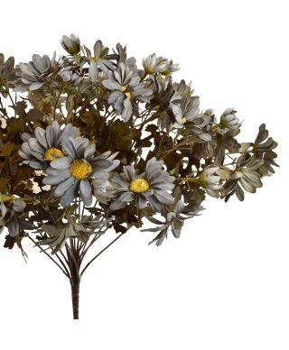 VIRIDIS Bukiet kwiatów sztucznych MARGARETKI 45cm