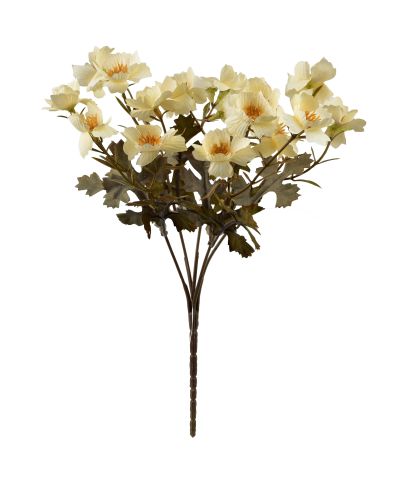 VIRIDIS Bukiet kwiatów sztucznych MARGARETKI 28cm