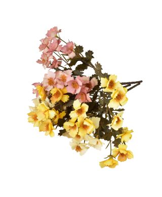VIRIDIS Bukiet kwiatów sztucznych MARGARETKI 28cm