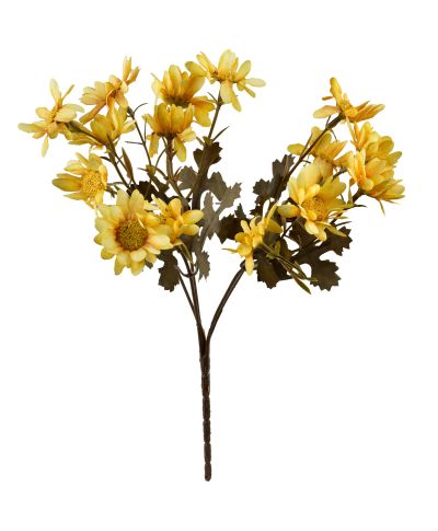 VIRIDIS Bukiet kwiatów sztucznych MARGARETKI 29cm