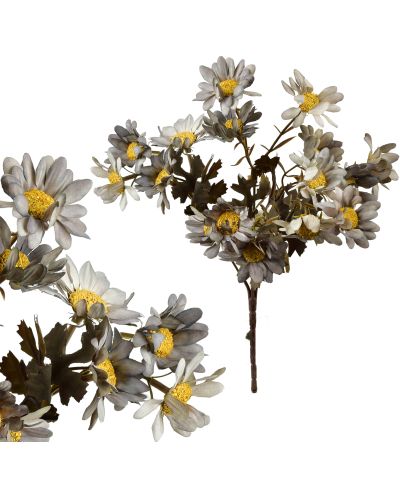 VIRIDIS Bukiet kwiatów sztucznych MARGARETKI 29cm