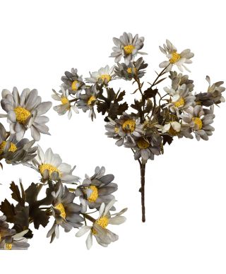 VIRIDIS Bukiet kwiatów sztucznych MARGARETKI 29cm