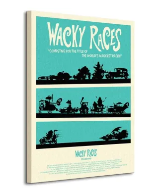 Wacky Races - Obraz na płótnie