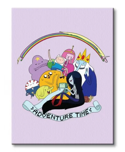 Adventure Time - Group - Obraz na płótnie